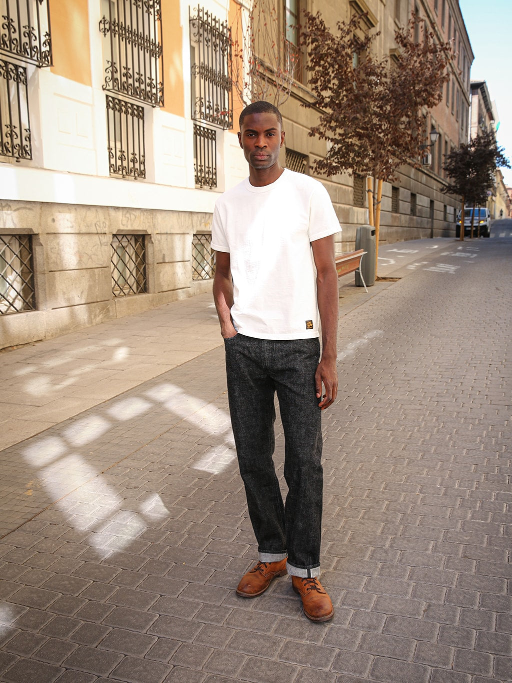 Fullcount 1101BK 13.7oz Regular Straight Black Jeans