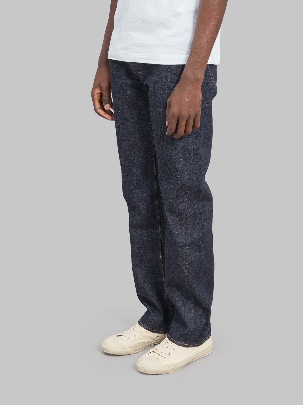 fullcount 1101 regular straight jeans  side look