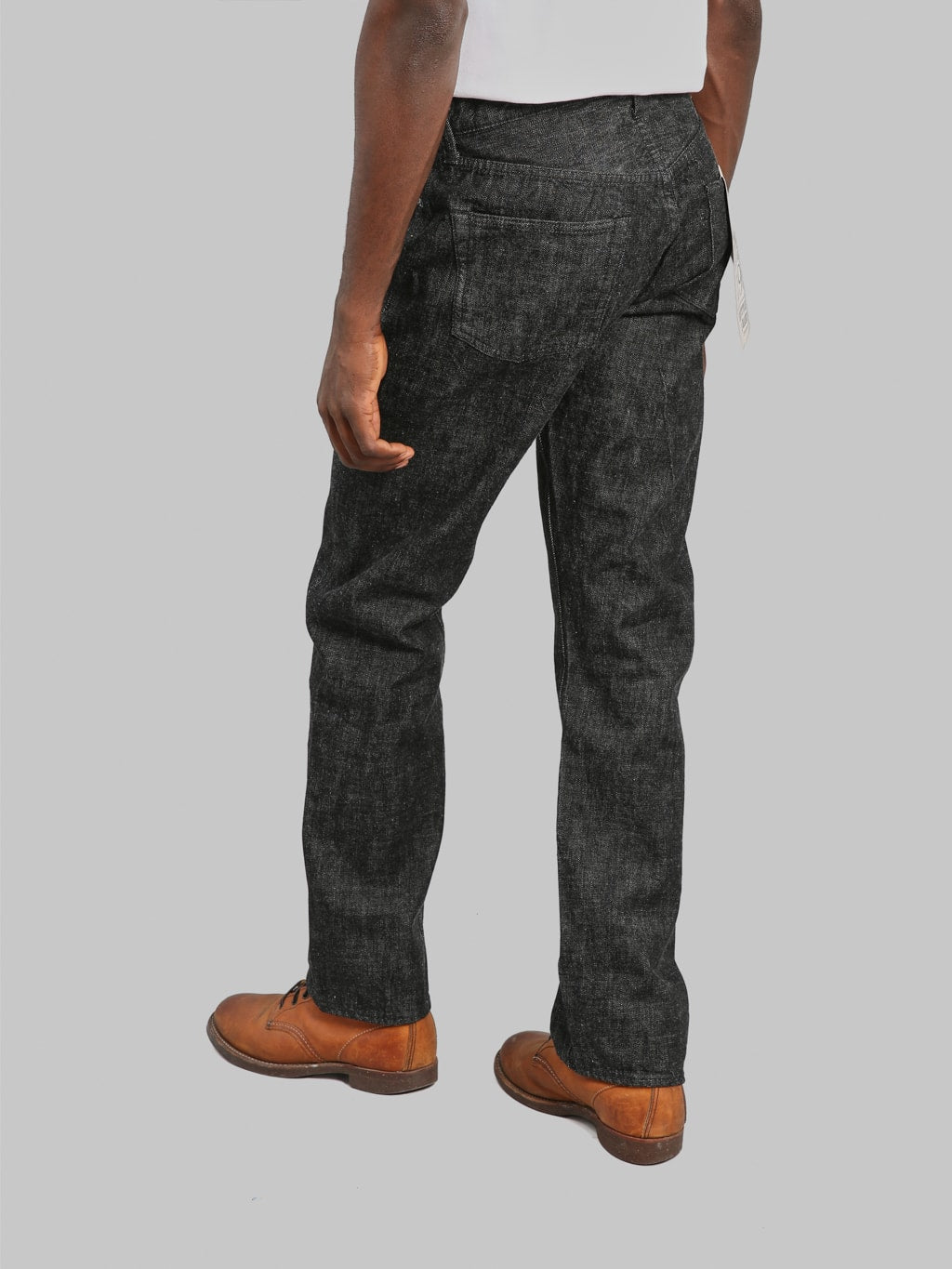 Fullcount 1101BK  Regular Straight Black Jeans fitting