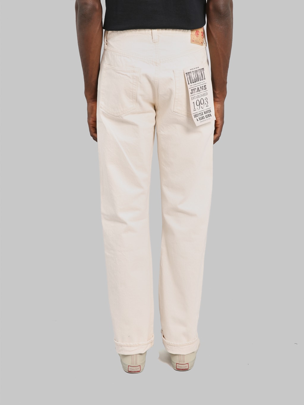 Fullcount 1101EC 13oz Ecru Selvedge Regular Straight Jeans