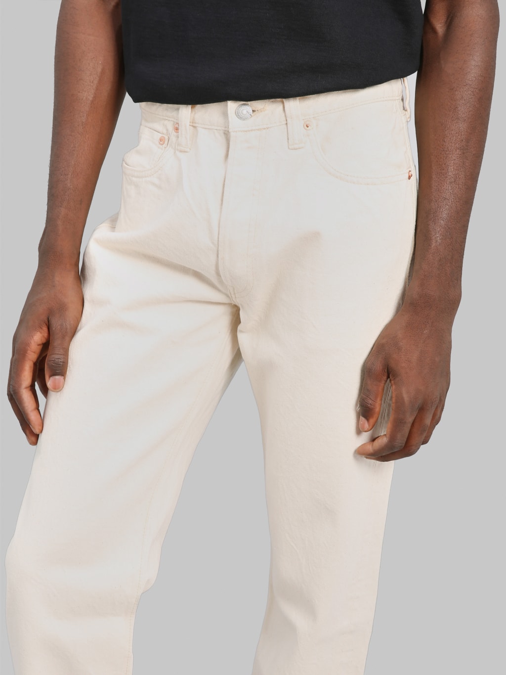 Fullcount 1101EC 13oz Ecru Selvedge Regular Straight Jeans