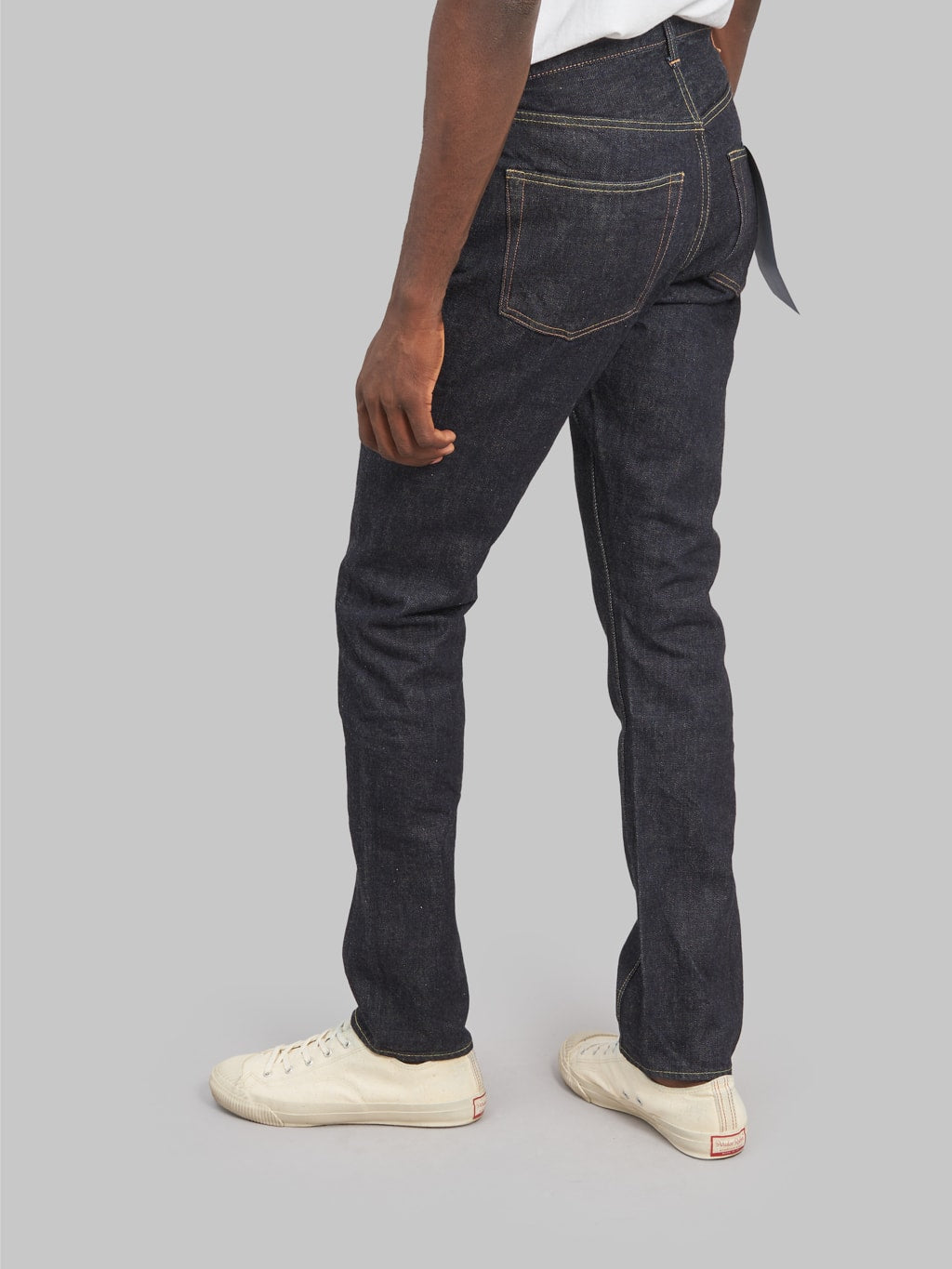 fullcount 1110xxw tapered selvedge jeans fitting