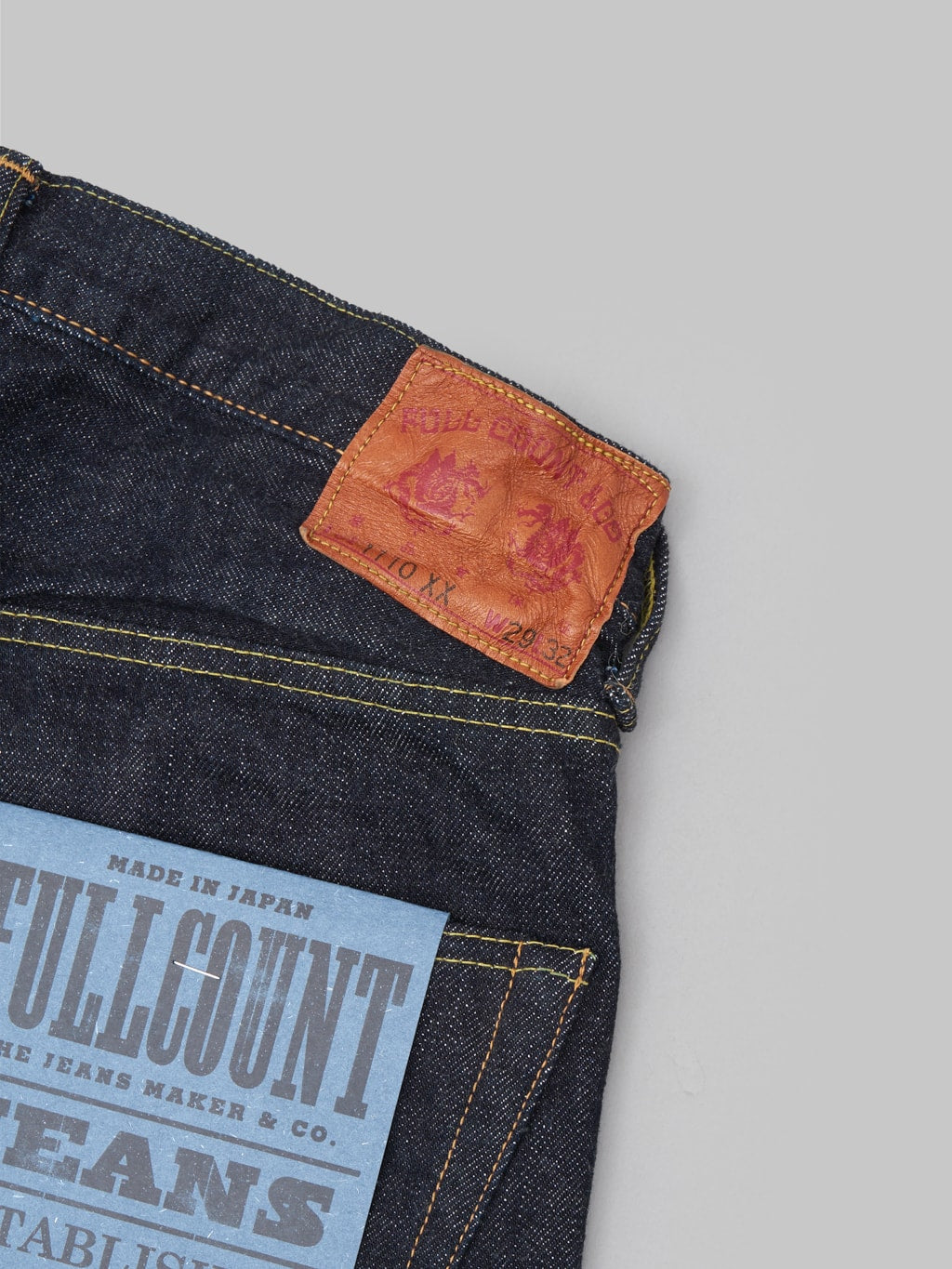 Fullcount 1110XXW 15.5oz Tapered Jeans