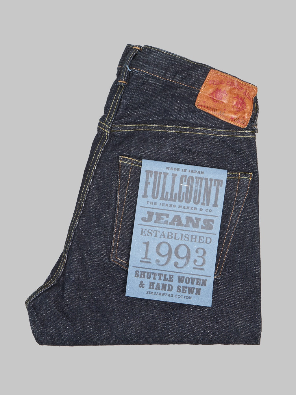 Fullcount 1110XXW 15.5oz Tapered Jeans