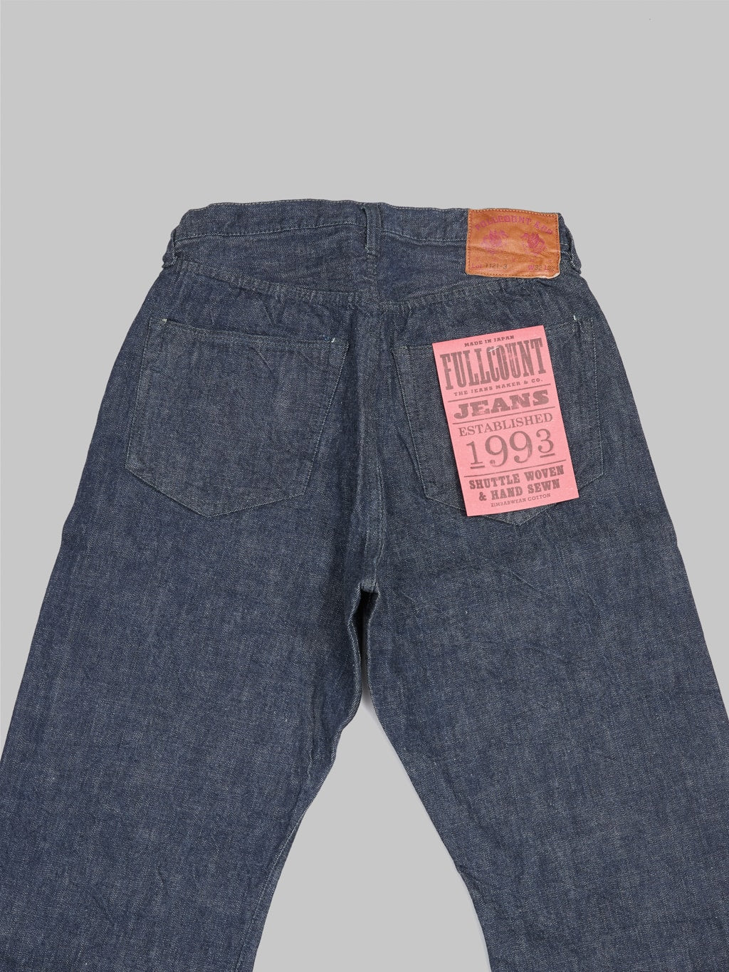 Fullcount 1121-3 13.7oz Duke Denim 3 Wide Straight Jeans