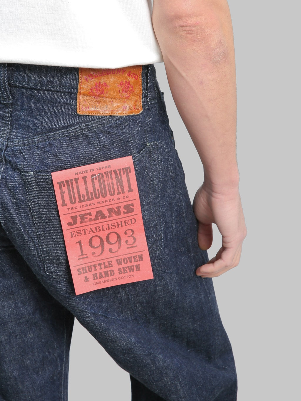 Fullcount 1121-3 13.7oz Duke Denim 3 Wide Straight Jeans