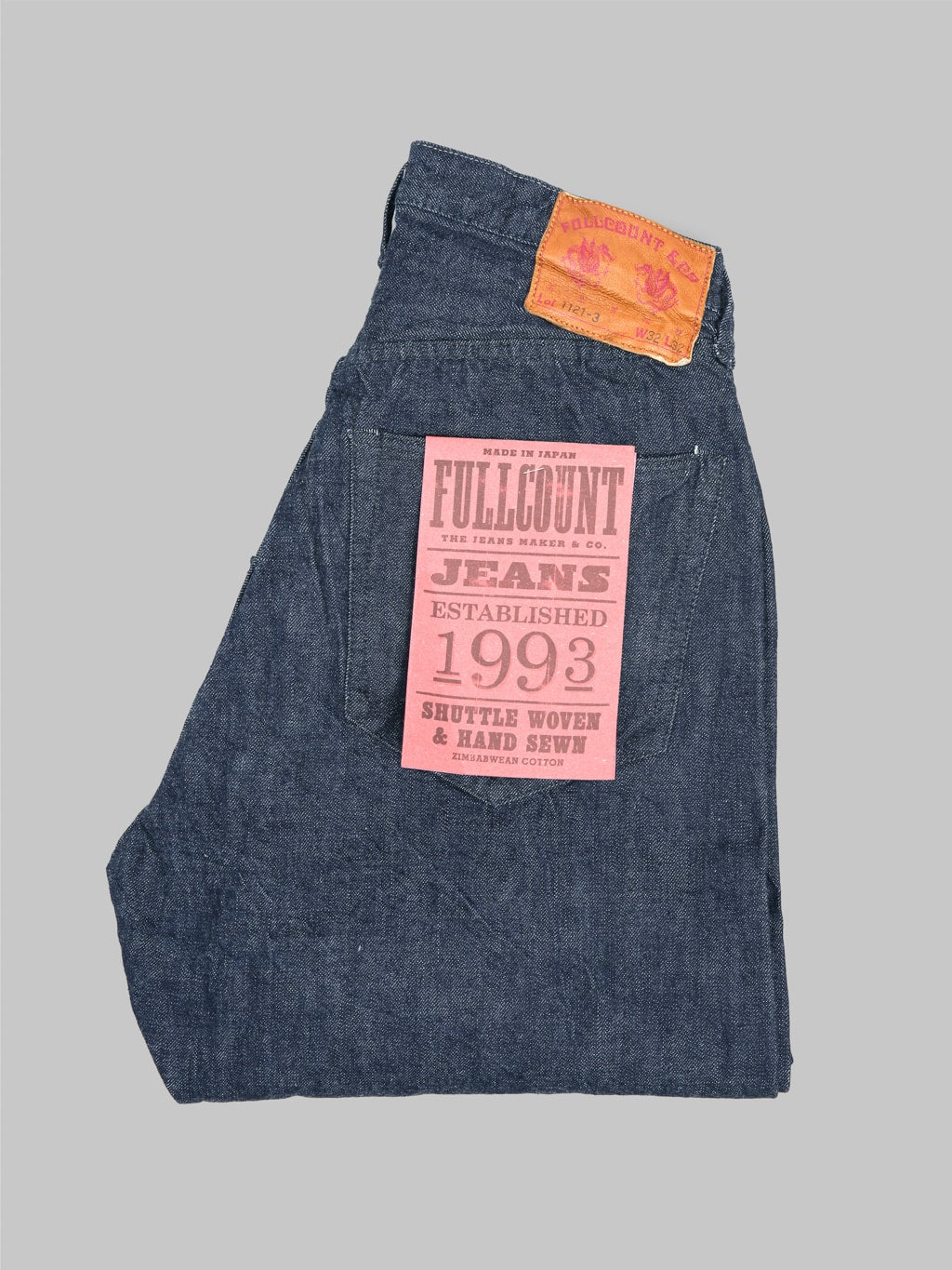 Fullcount 1121-3 13.7oz Duke Denim 3 Wide Straight Jeans