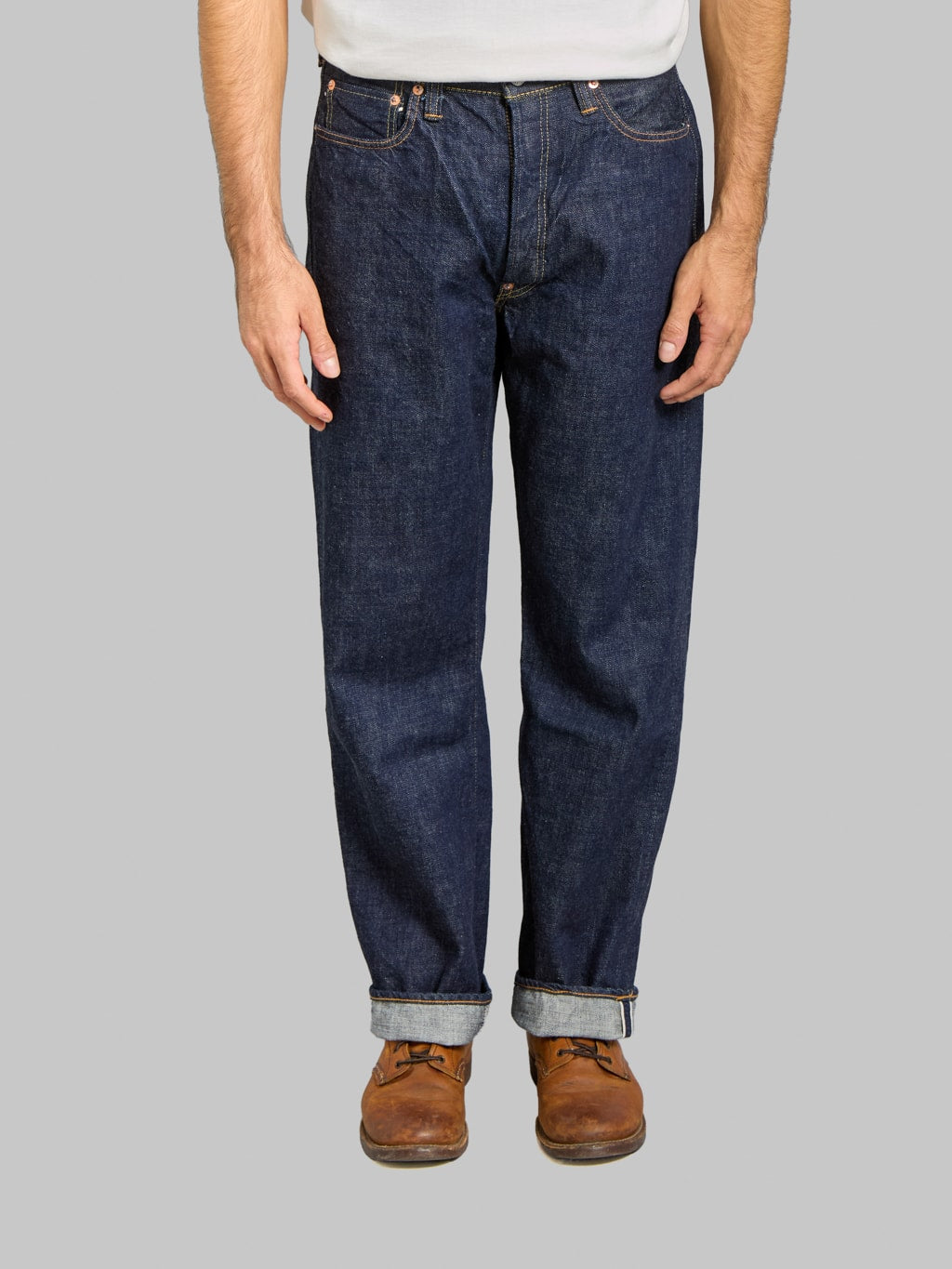 Fullcount 1136 13.7oz 1937 Wide Straight Jeans