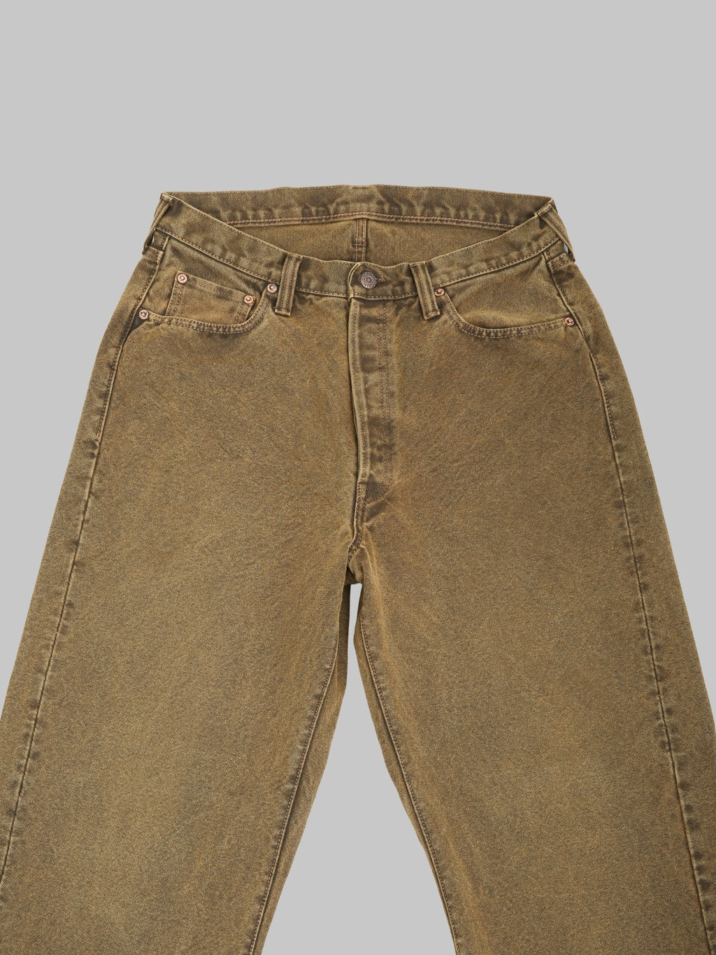 Fullcount 1137CA 13.7 Duke Denim 3 Canvas Super Wide Straight Jeans - Redcast Heritage Co.