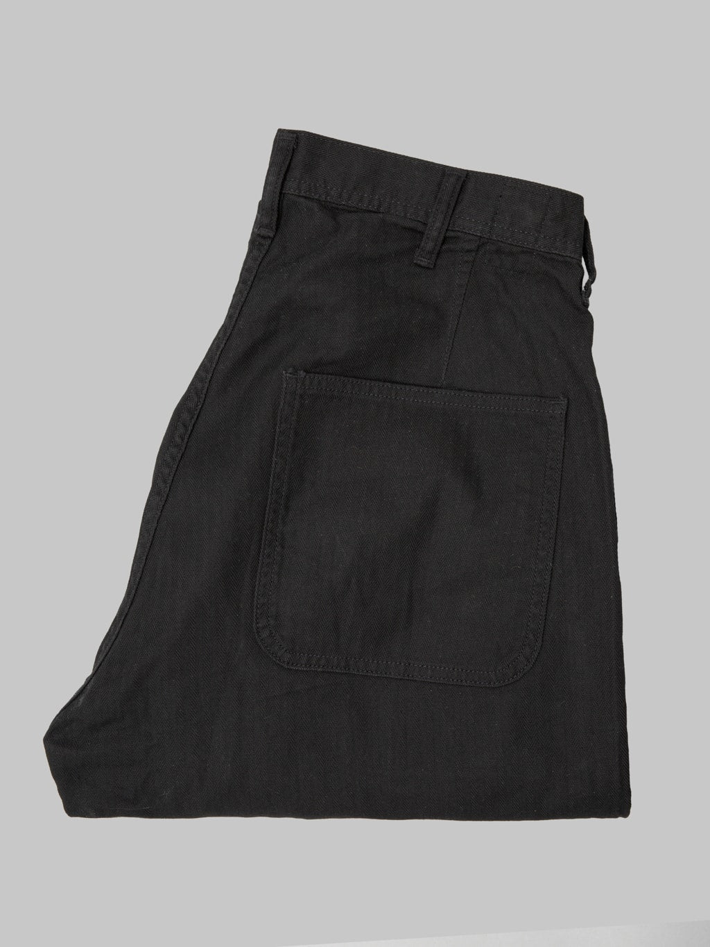 Fullcount 1141-2 USN Herringbone Seamen’s Trousers Black