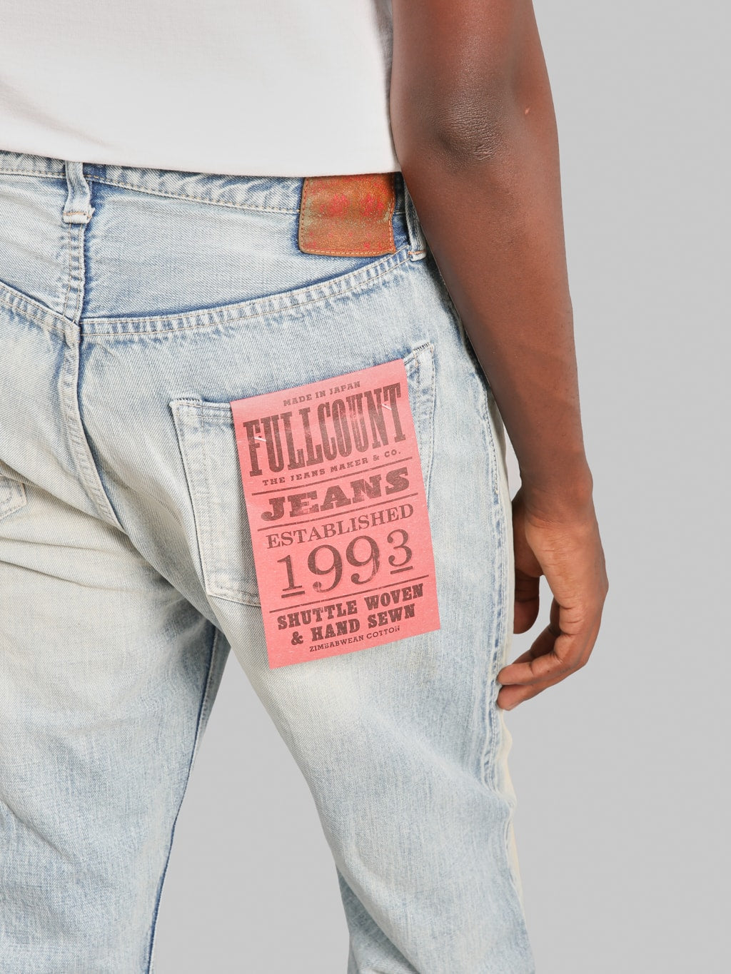 Fullcount 1354-0105 13.7oz Santa Monica Wide Straight Jeans