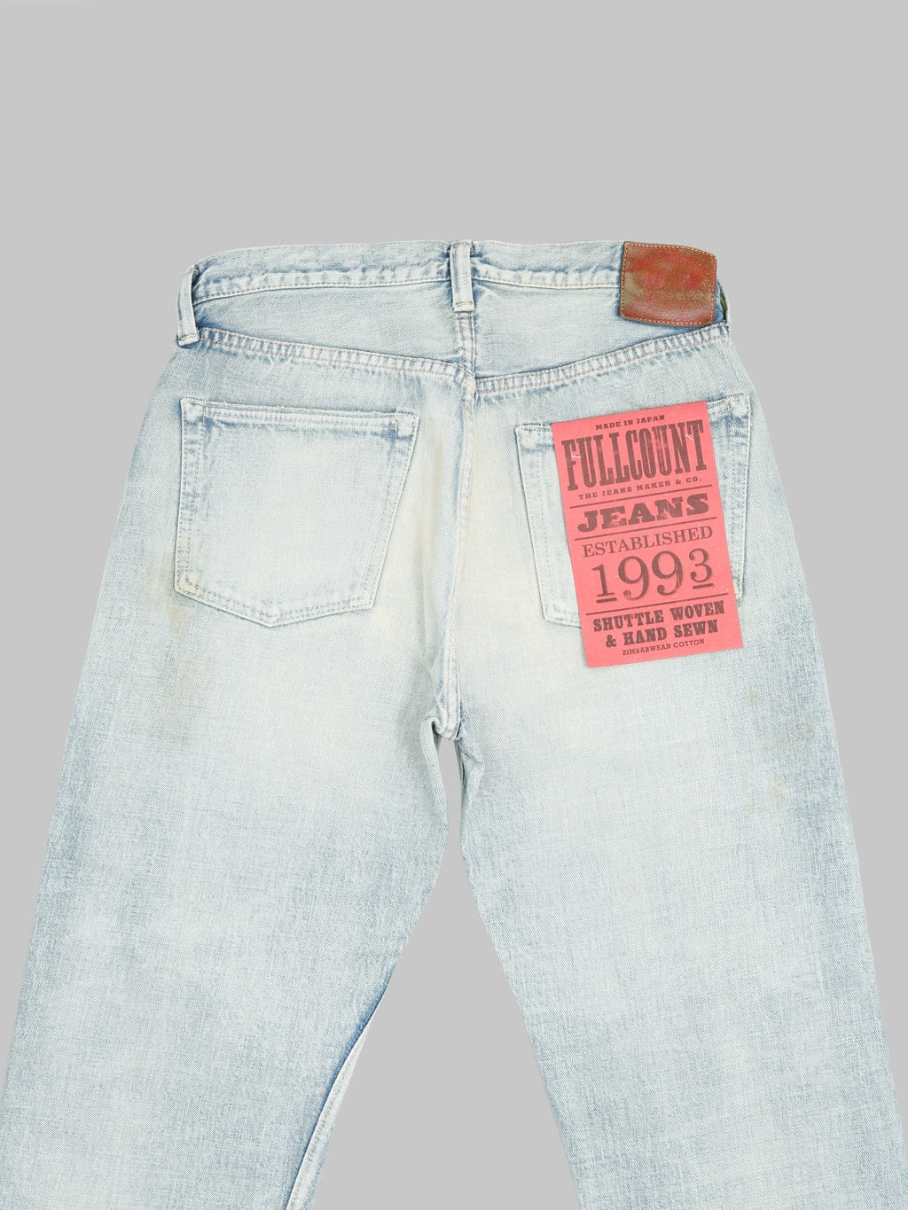 Fullcount 1354-0105 13.7oz Santa Monica Wide Straight Jeans