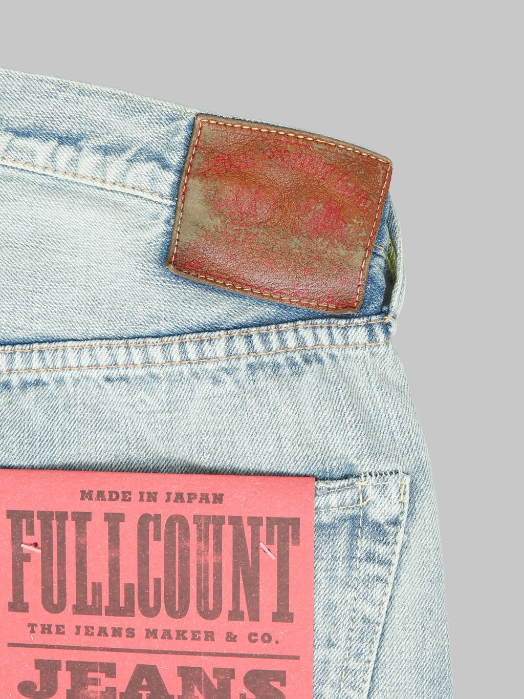 Fullcount 1354-0105 13.7oz Santa Monica Wide Straight Jeans