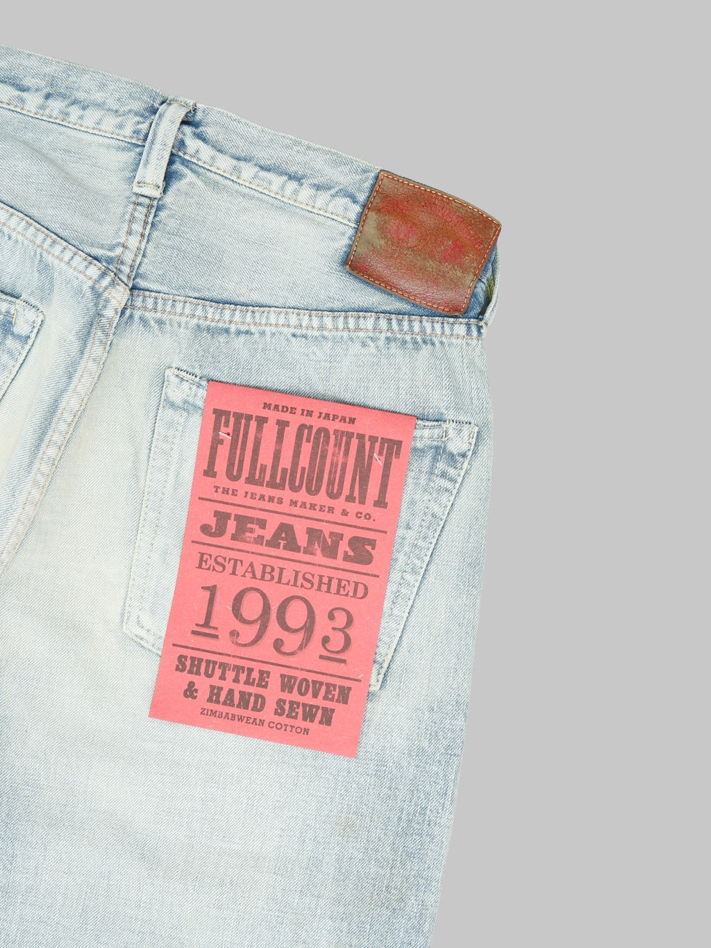 Fullcount 1354-0105 13.7oz Santa Monica Wide Straight Jeans