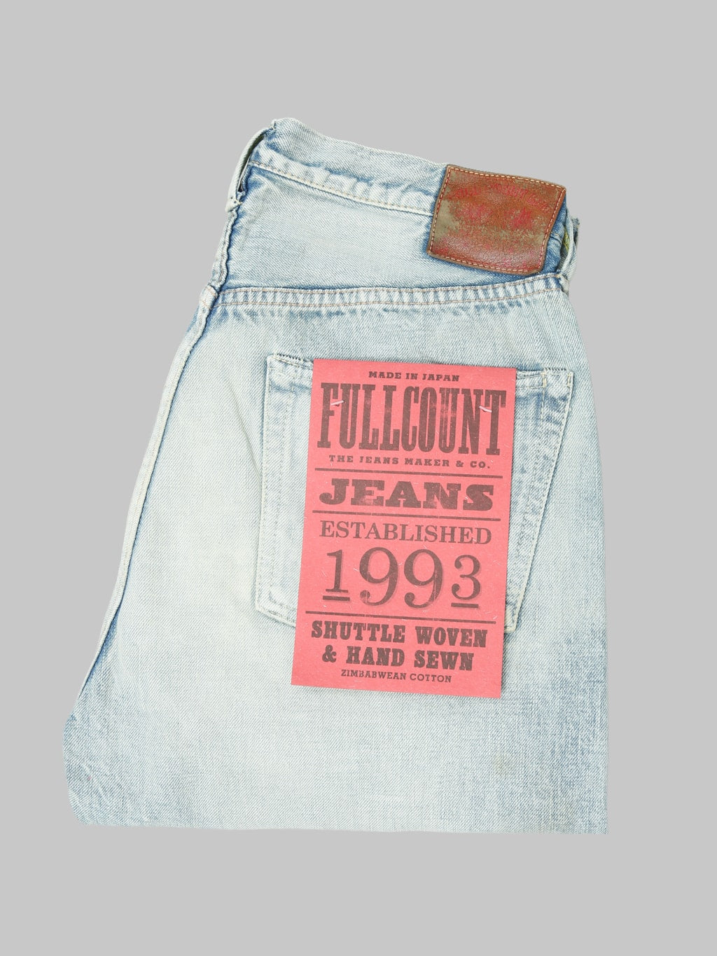 Fullcount 1354-0105 13.7oz Santa Monica Wide Straight Jeans