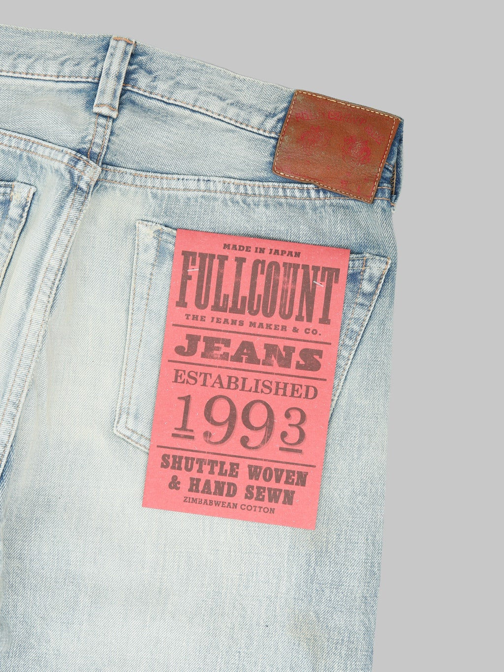 Fullcount 1354-1101 13.7oz Santa Monica Regular Straight Jeans