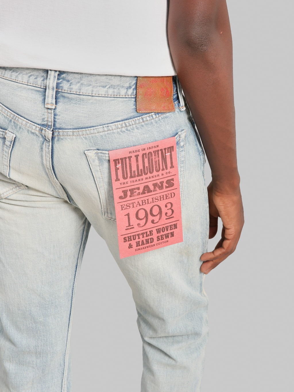 Fullcount 1354-1108 13.7oz Santa Monica Slim Straight Jeans