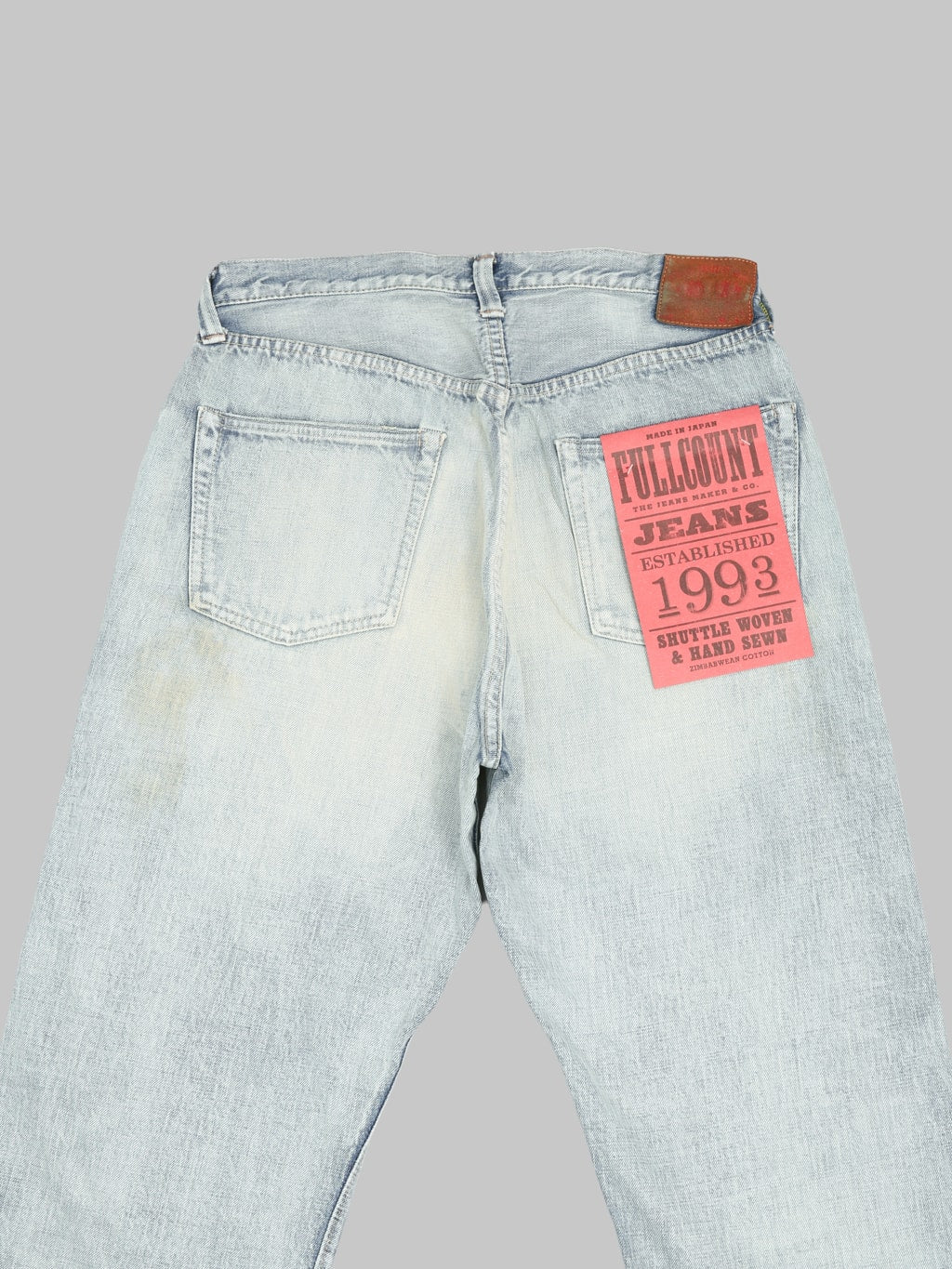 Fullcount 1354-1108 13.7oz Santa Monica Slim Straight Jeans