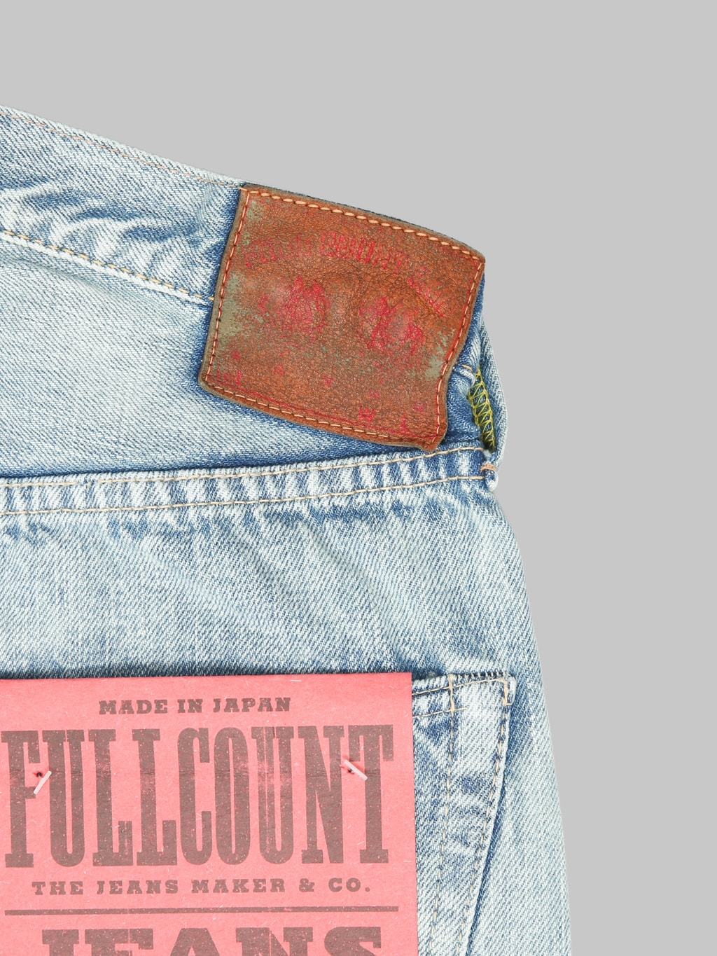 Fullcount 1354-1108 13.7oz Santa Monica Slim Straight Jeans
