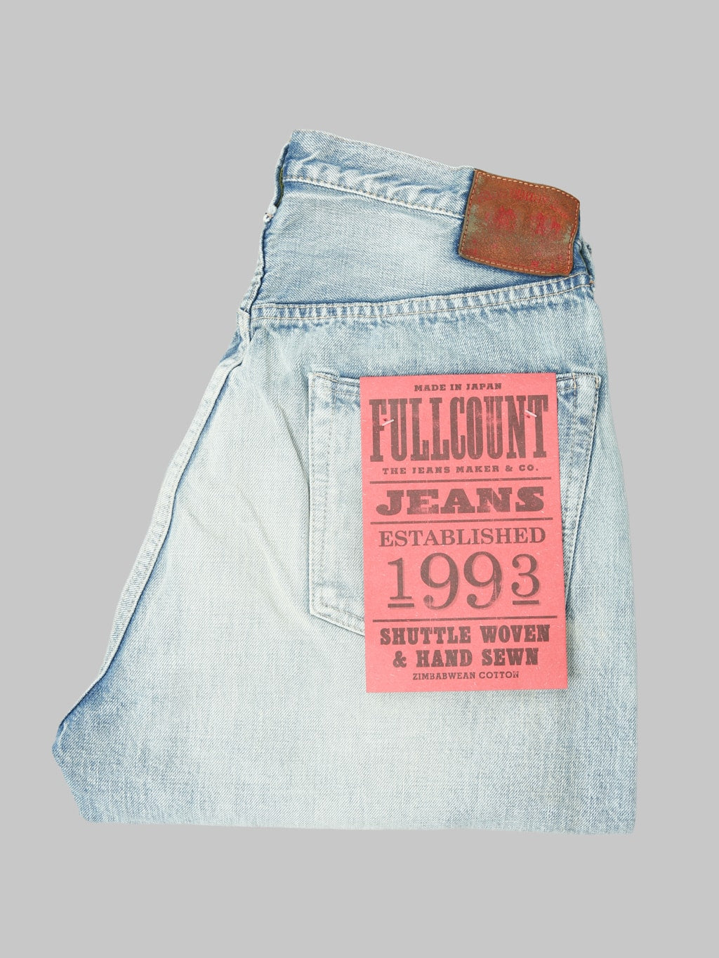 Fullcount 1354-1108 13.7oz Santa Monica Slim Straight Jeans