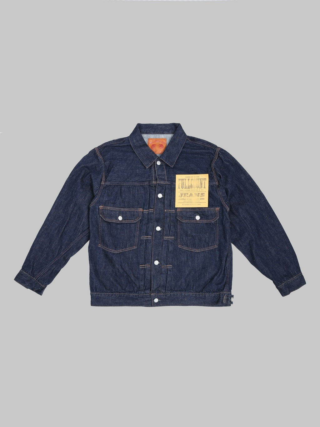 Fullcount 2102SSW 11.5oz Type II  Denim Jacket (Super Smooth) - Redcast Heritage Co.