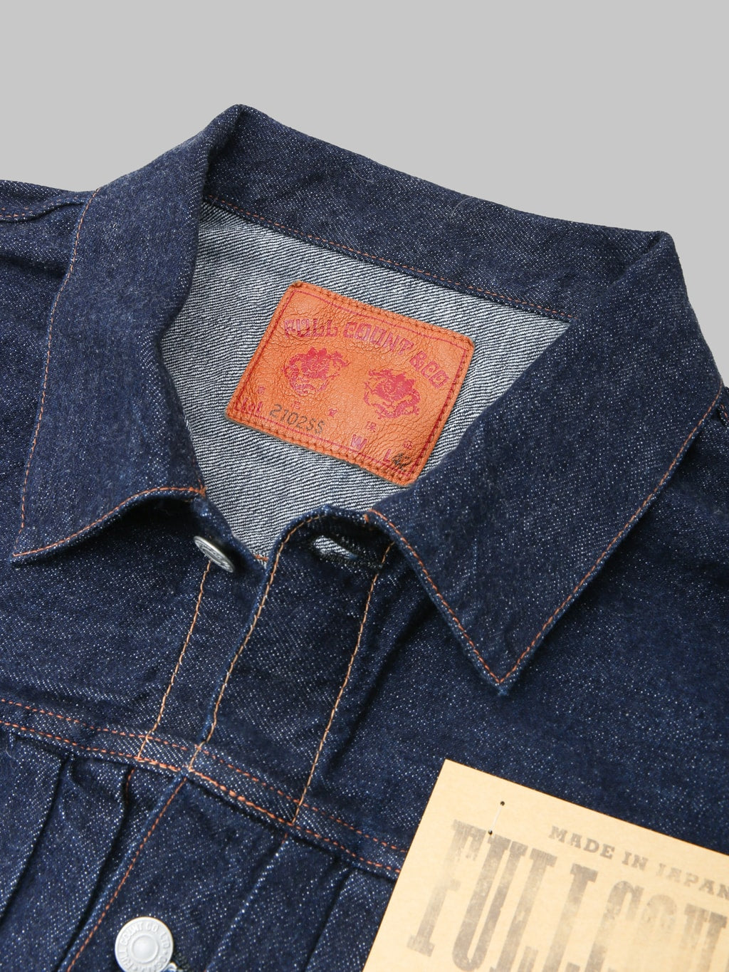 Fullcount 2102SSW 11.5oz Type II  Denim Jacket (Super Smooth) - Redcast Heritage Co.