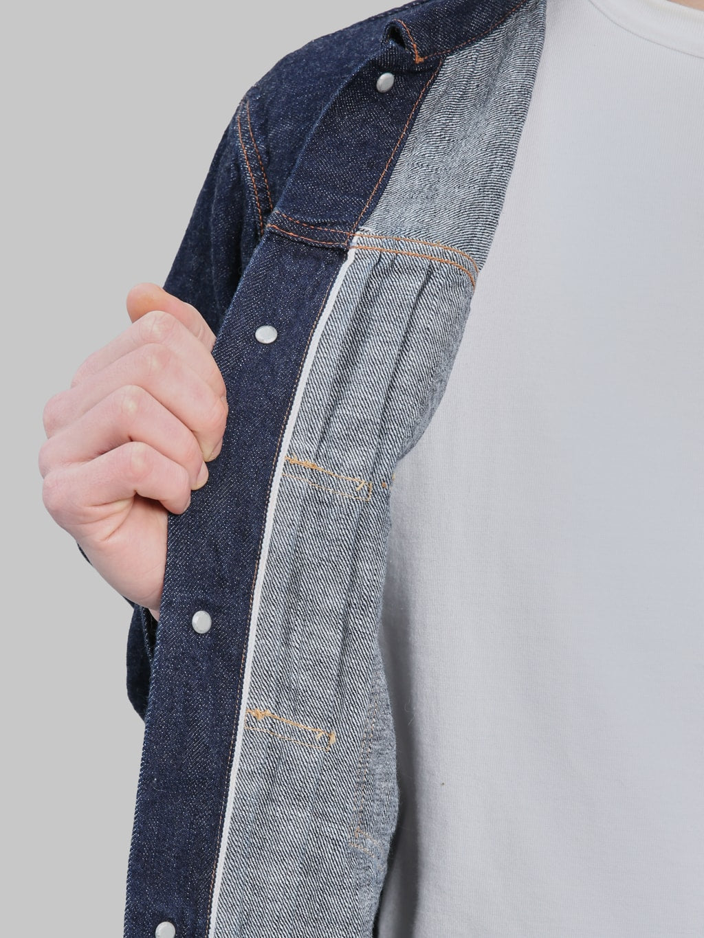 Fullcount 2102SSW 11.5oz Type II  Denim Jacket (Super Smooth) - Redcast Heritage Co.