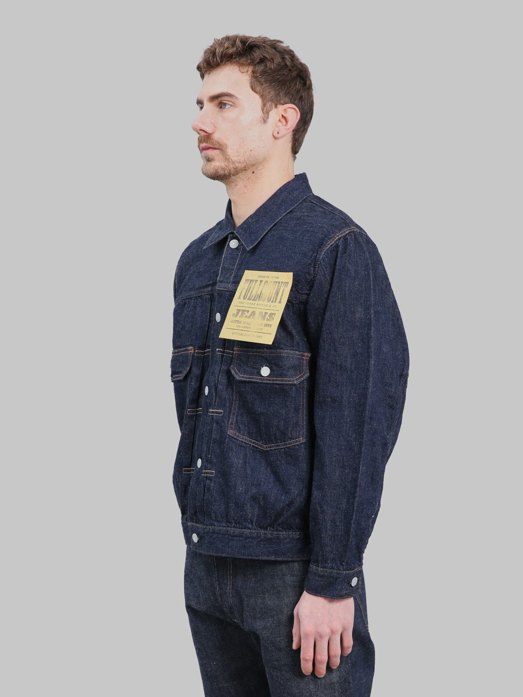 Fullcount 2102SSW 11.5oz Type II  Denim Jacket (Super Smooth) - Redcast Heritage Co.