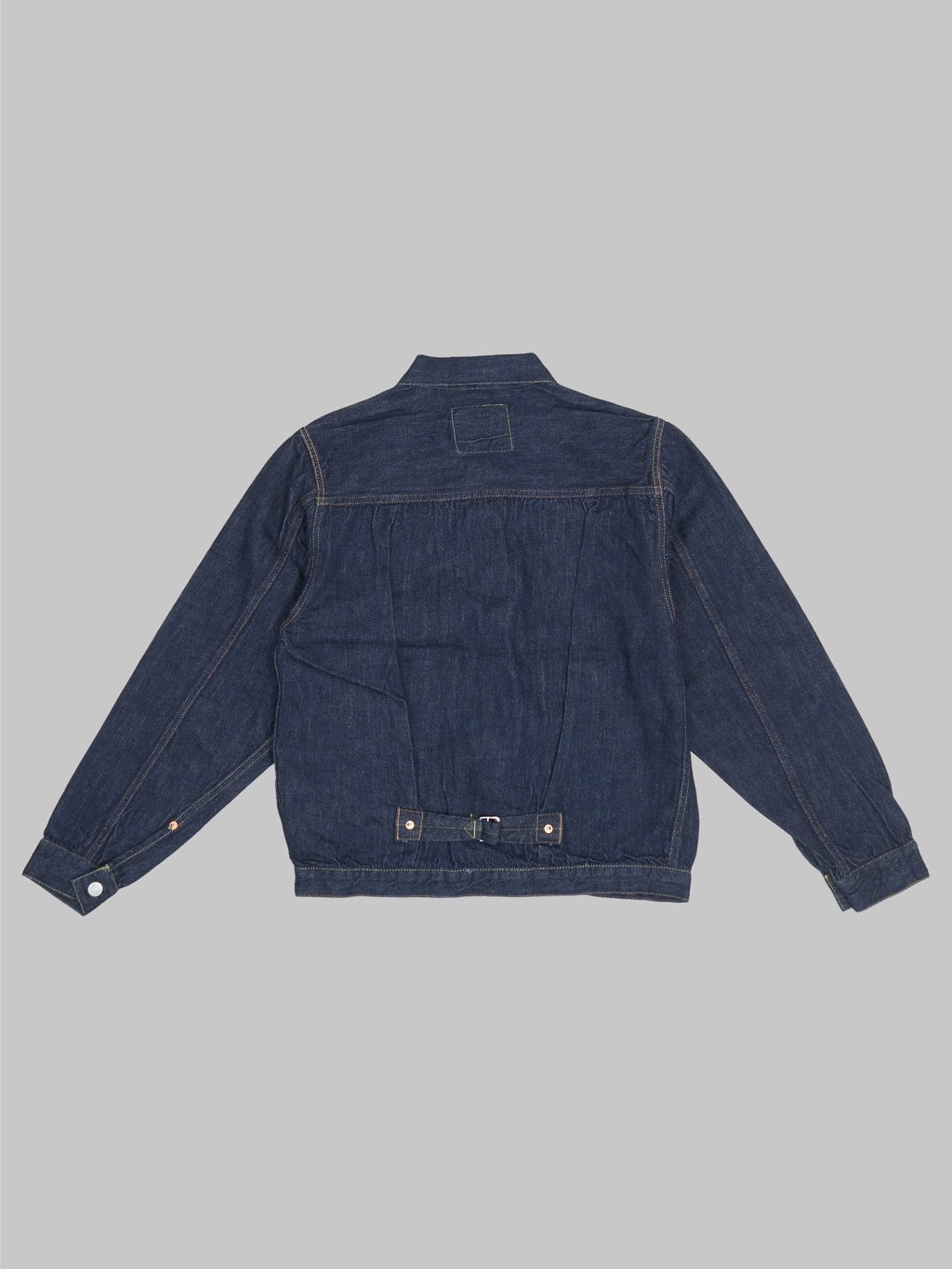 fullcount 2107 type 1 denim jacket selvedge denim  back