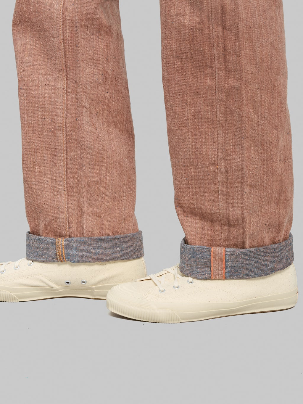Graph Zero 13oz "Natural Dyeing Kakishibu x Aizome" Regular Straight Jeans