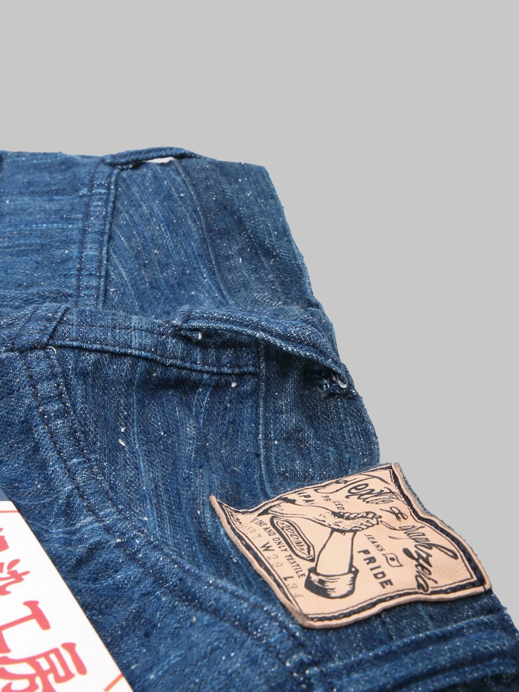 Graph Zero 13oz "Natural Dyeing Natural Indigo" Regular Straight Jeans - Redcast Heritage Co.