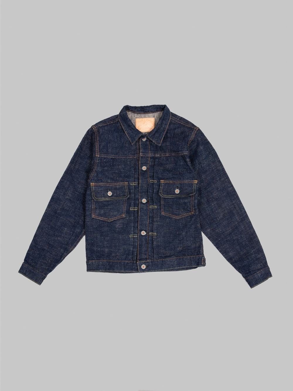 Graph Zero Type II Denim Jacket - 15oz Slub Selvedge with T-Back Design