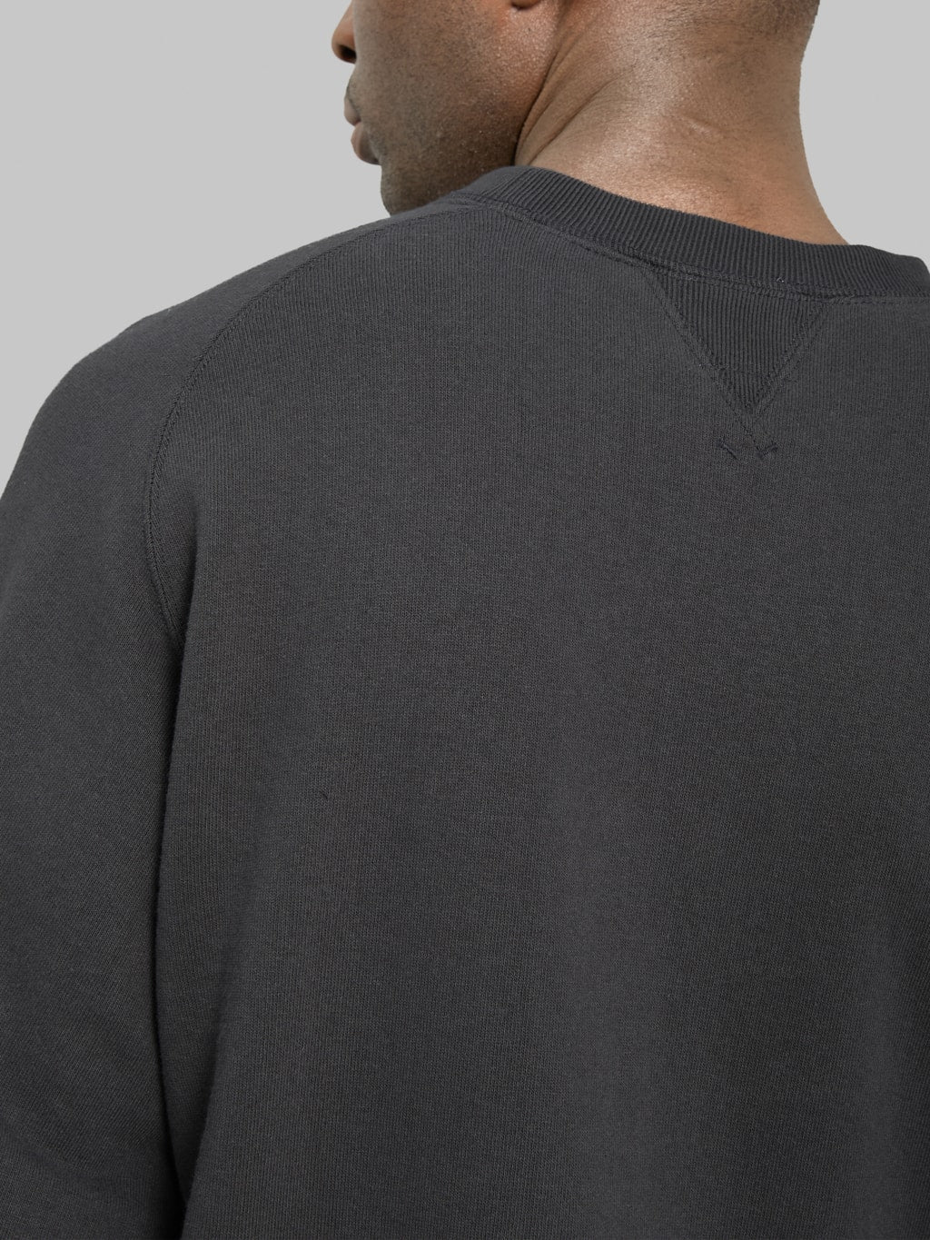 Jackman Big Loop Crewneck Ink Black