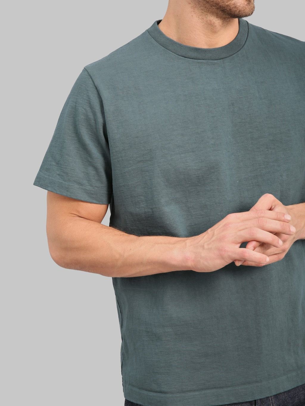 Jackman Dotsume T-Shirt Cloudy Green