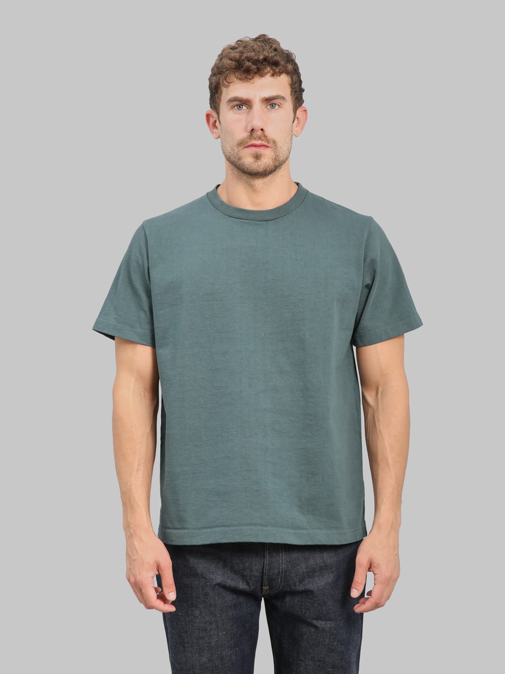Jackman Dotsume T-Shirt Cloudy Green