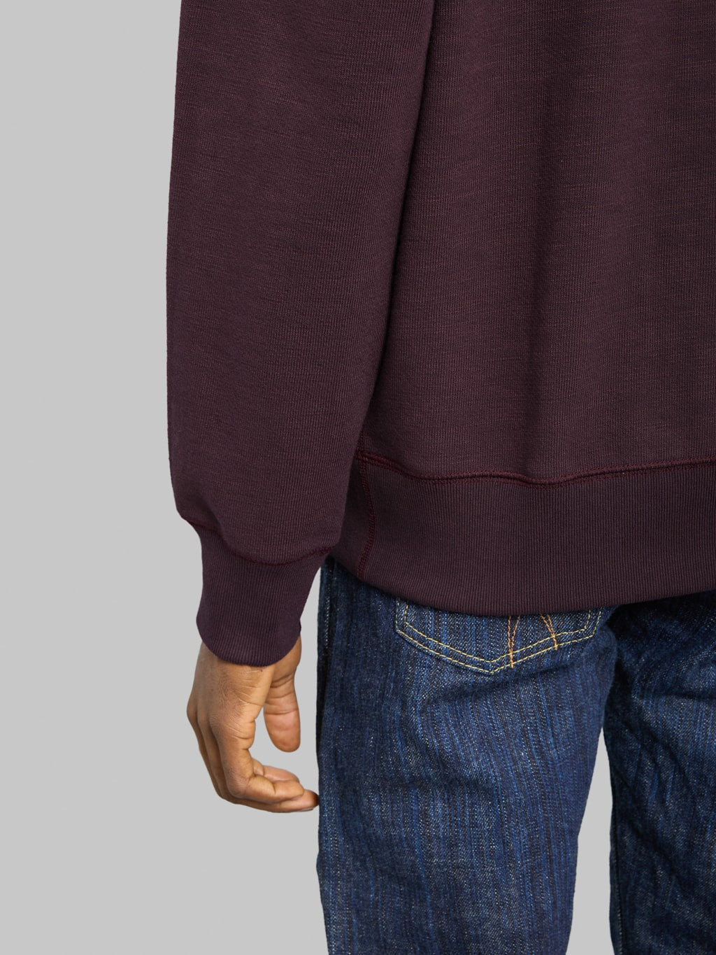 Jackman GG Sweat Crewneck Mauve Wine