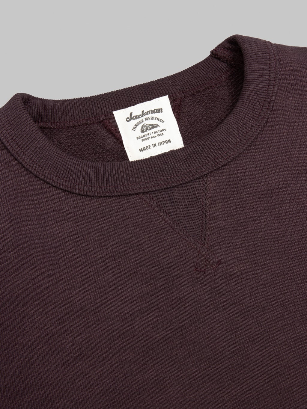 Jackman GG Sweat Crewneck Mauve Wine