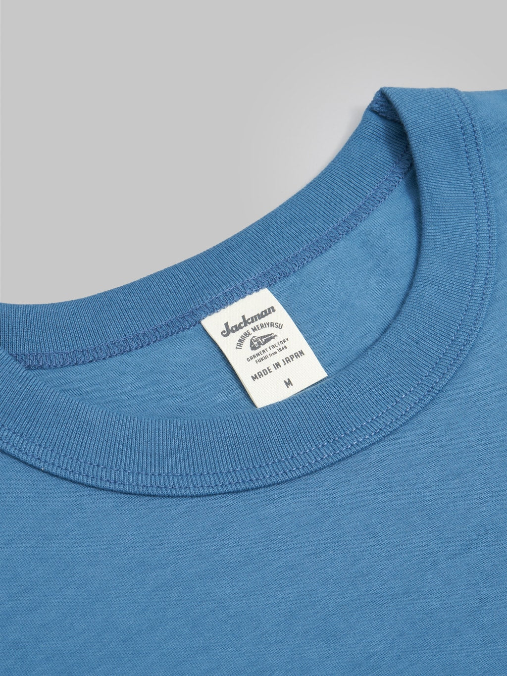 jackman grace tshirt smoky blue  interior tag