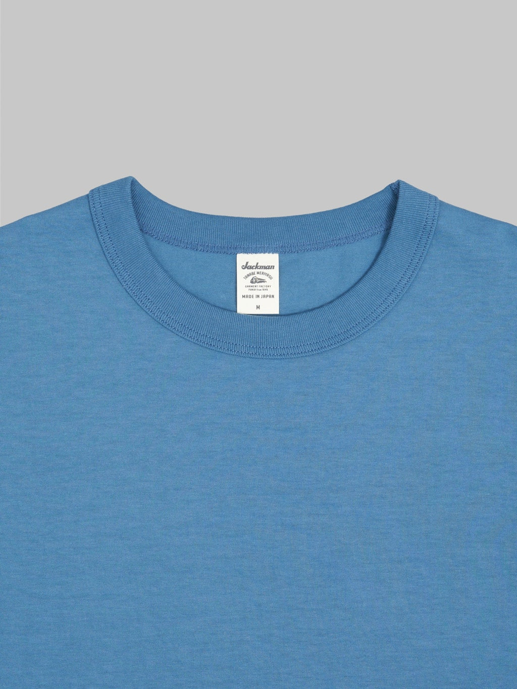 jackman grace tshirt smoky blue collar