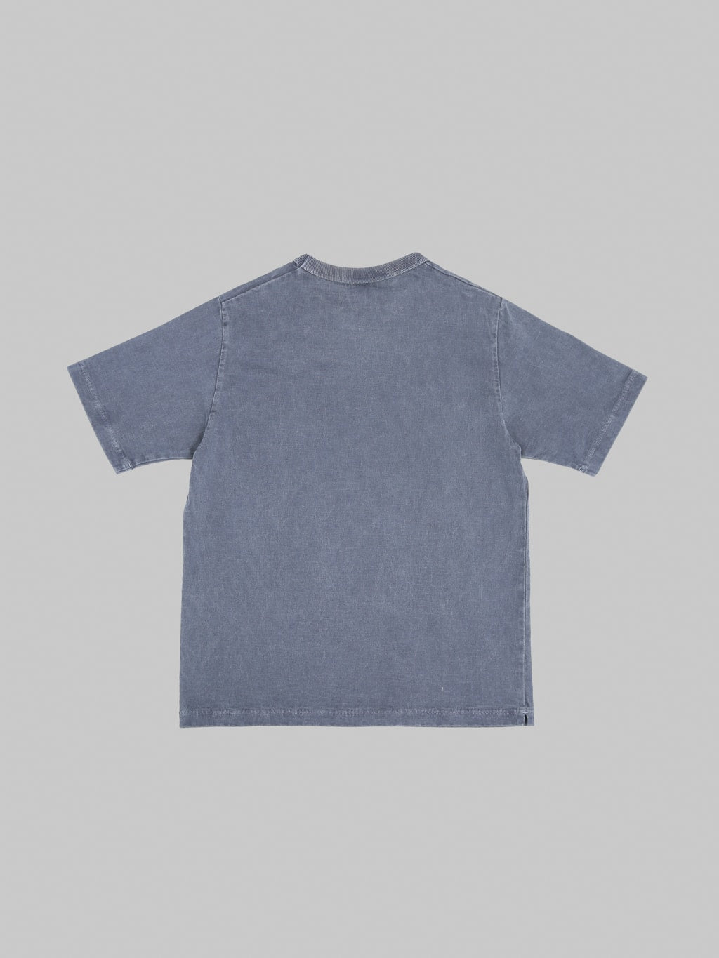 Jackman Lead-Off Pigment-Dye T-Shirt Fade Navy