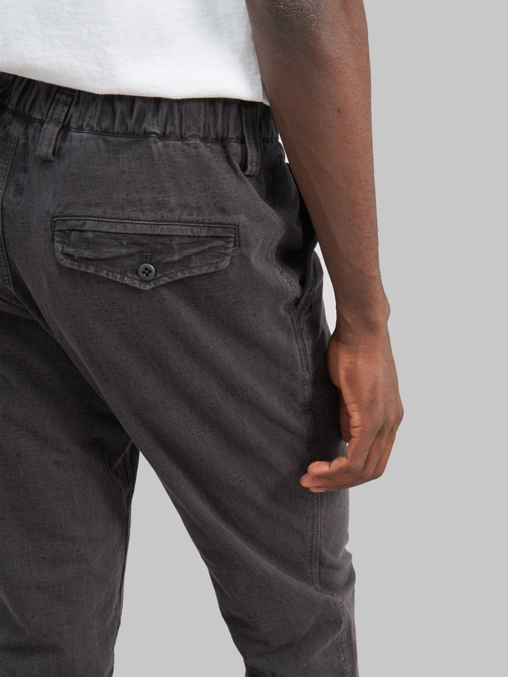 jackman stretch trousers fade black back pocket