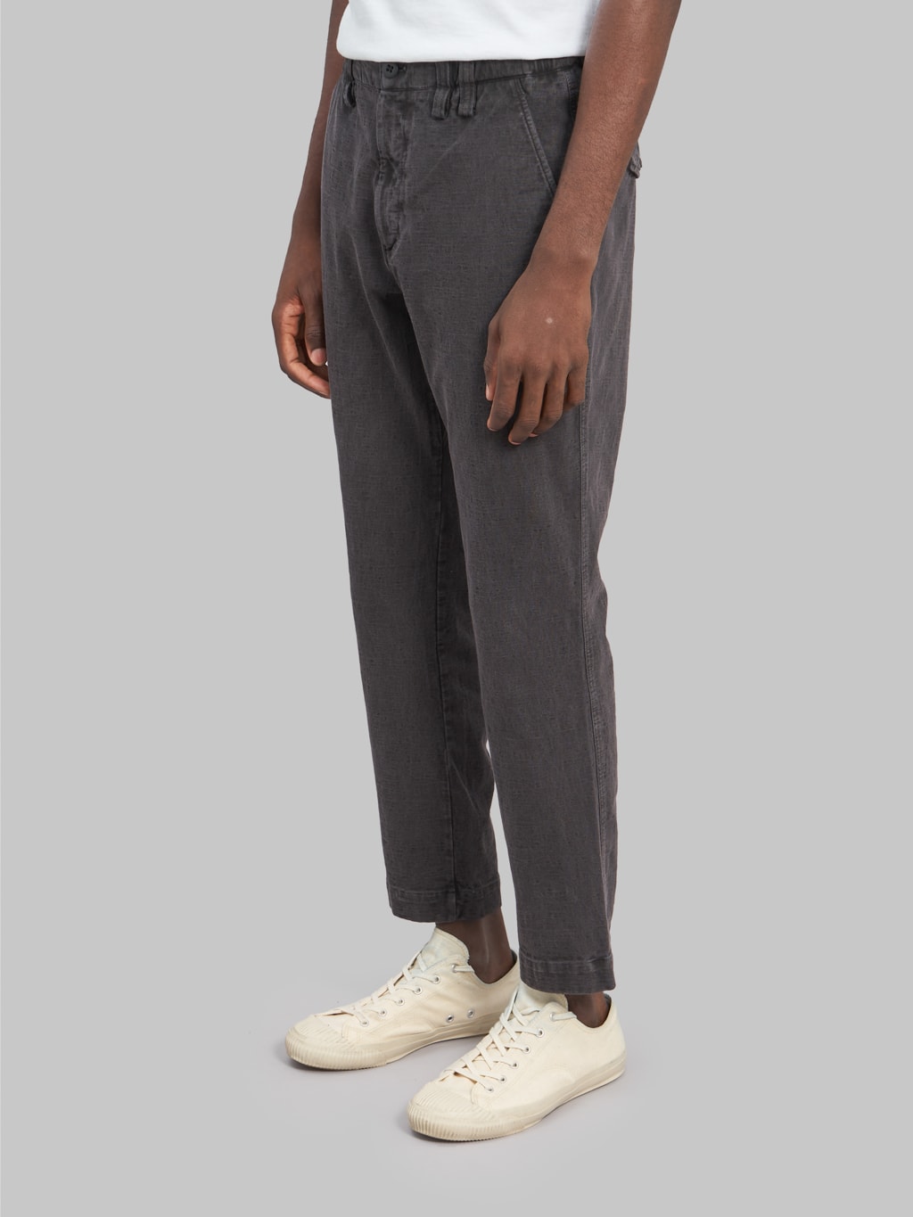 jackman stretch trousers fade black  side look