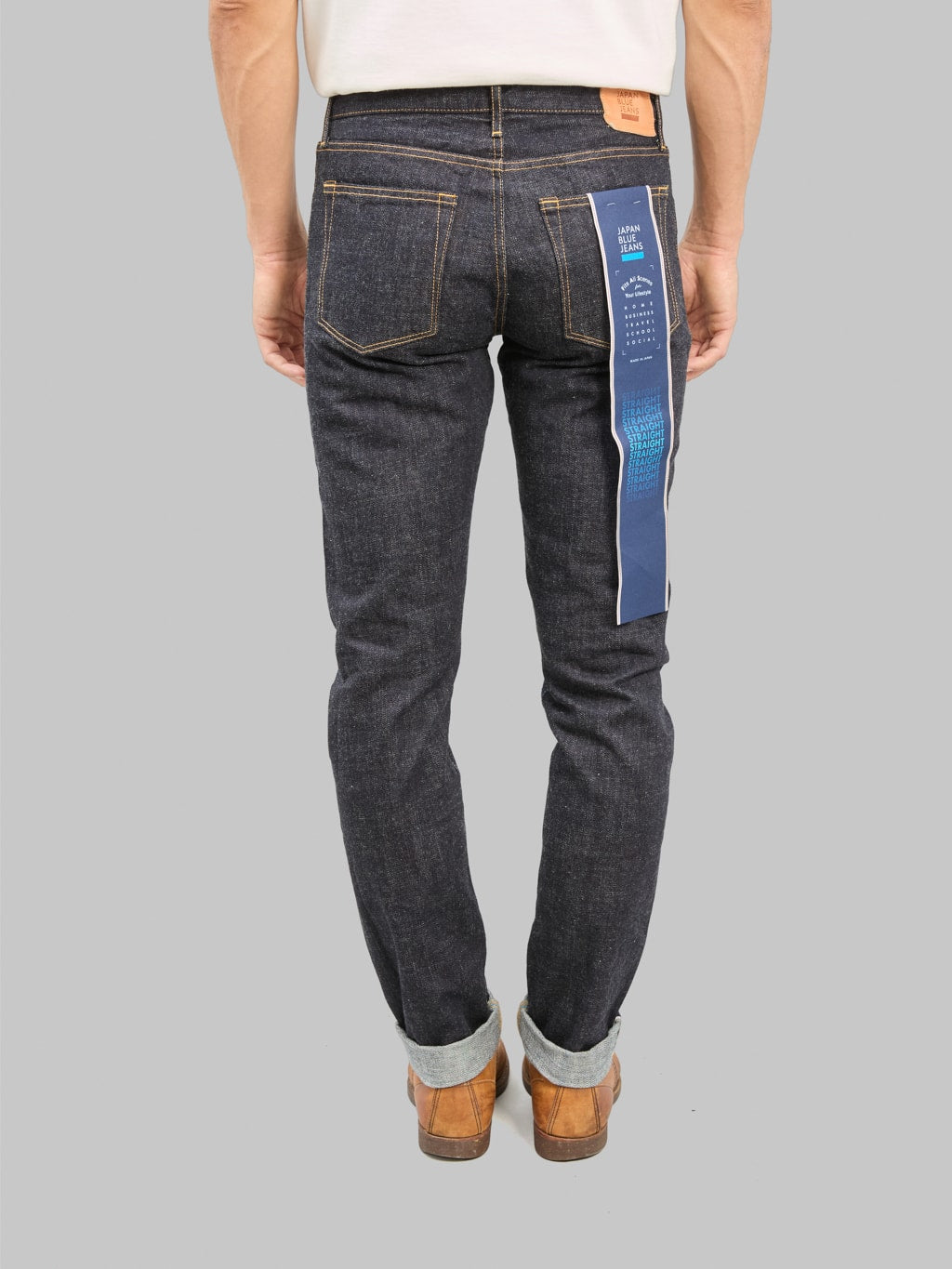 Japan Blue J327 17oz Straight Jeans back fit