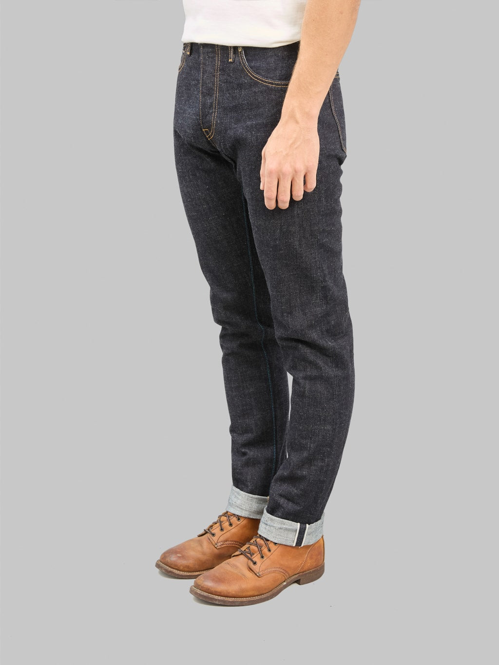 Japan Blue J327 17oz Straight Jeans side fit