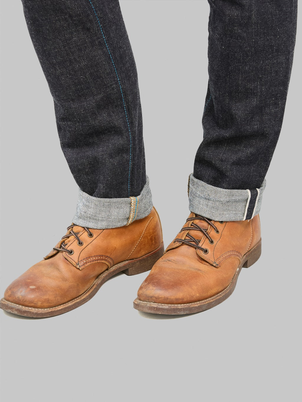 Japan Blue J327 17oz Straight Jeans folded