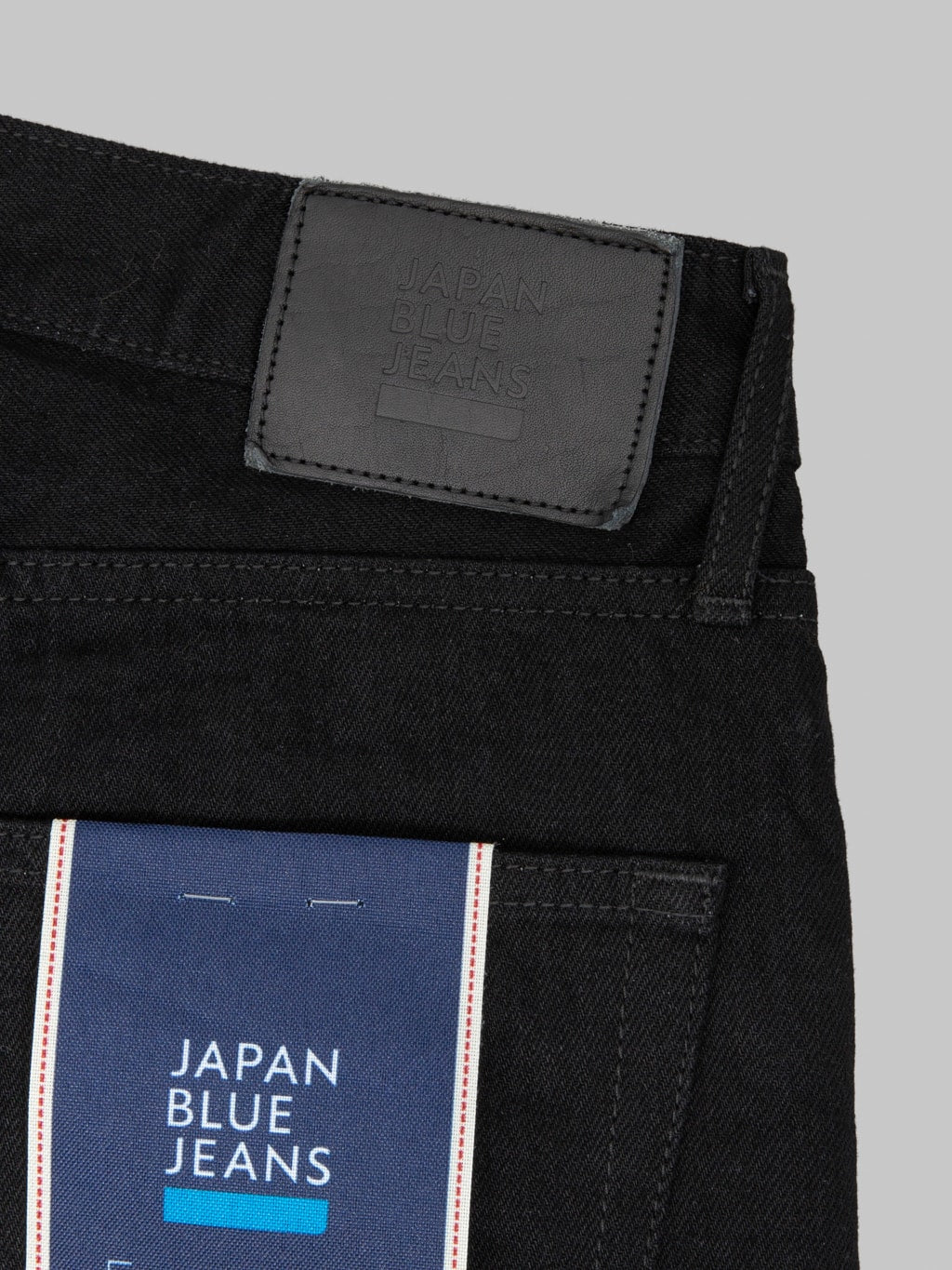 Japan Blue J414 14oz US Cotton Circle Classic Straight Black Jeans