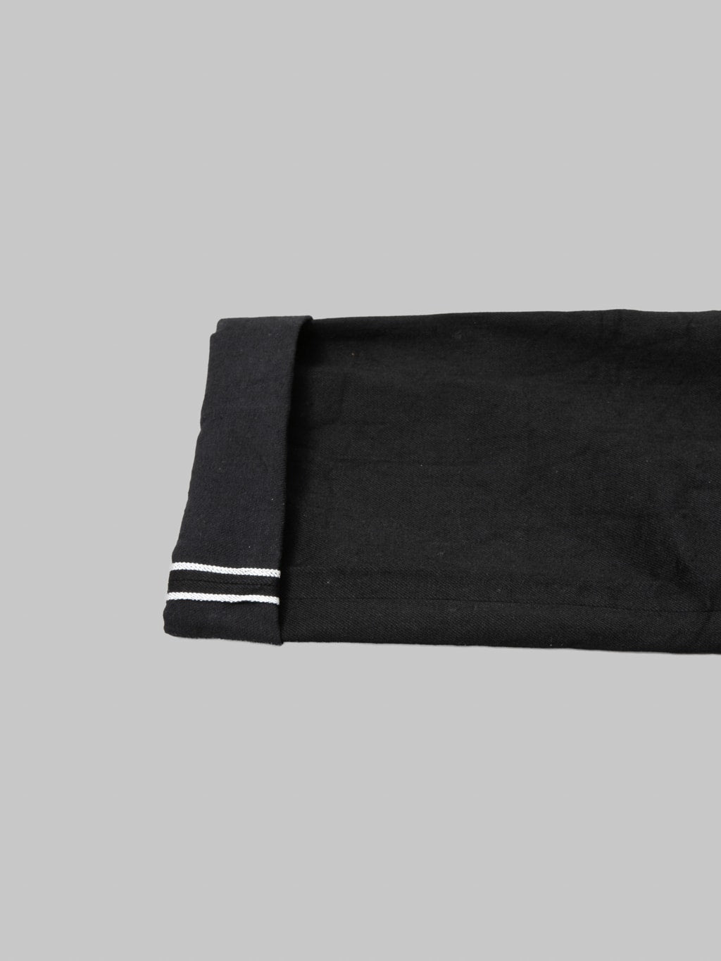 Japan Blue J514 14oz US Cotton Circle Loose Straight Black Jeans