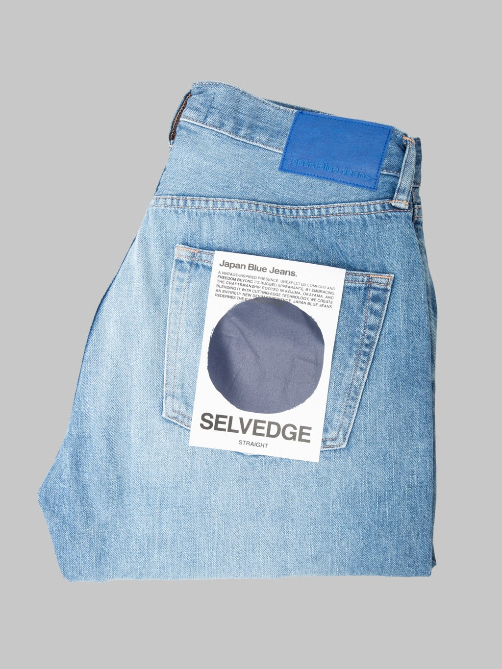 Japan Blue JMJA1100 12oz Straight Jeans Medium Indigo