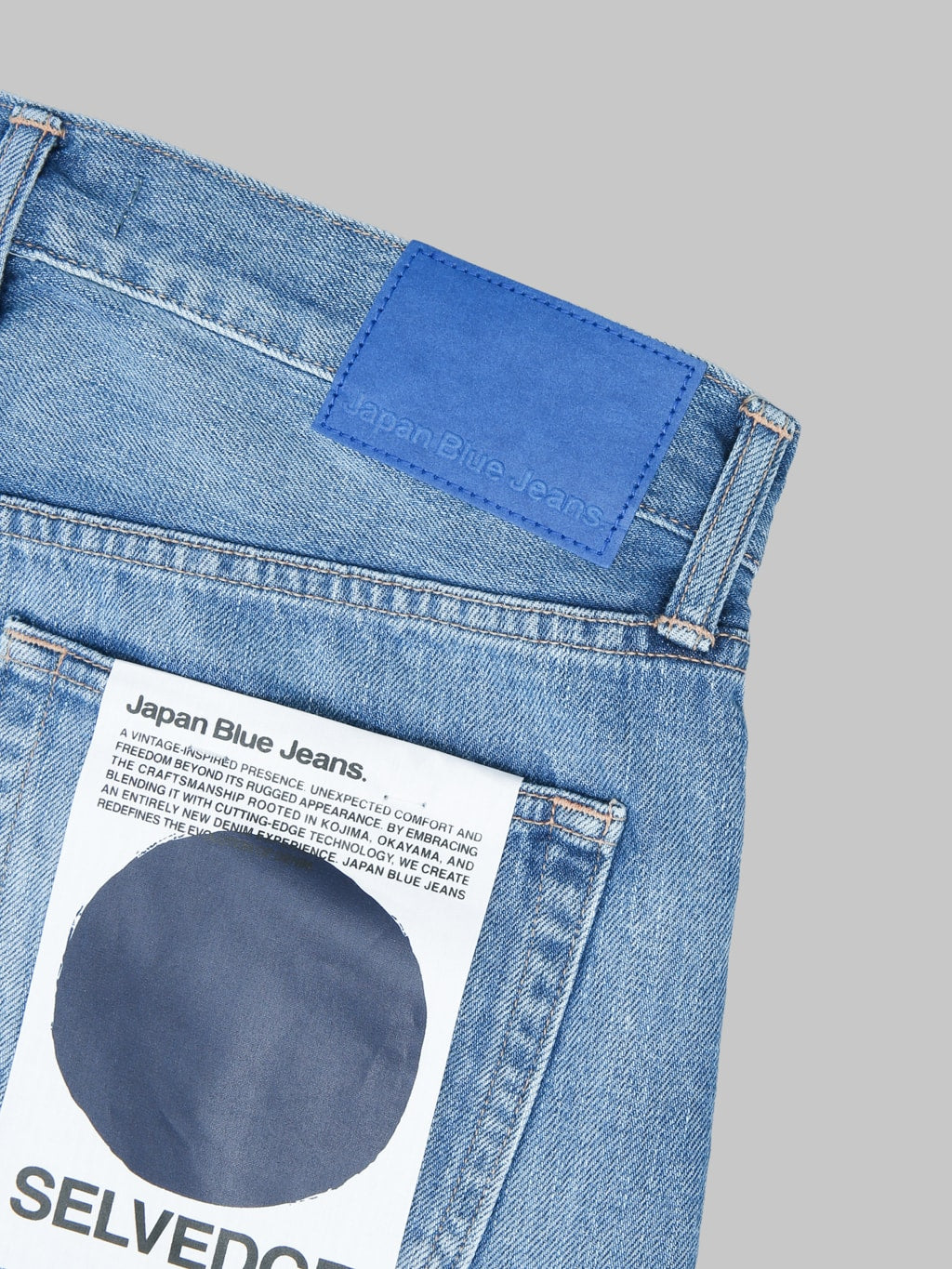 Japan Blue JMJA1200 12oz Slim Straight Jeans Medium Indigo