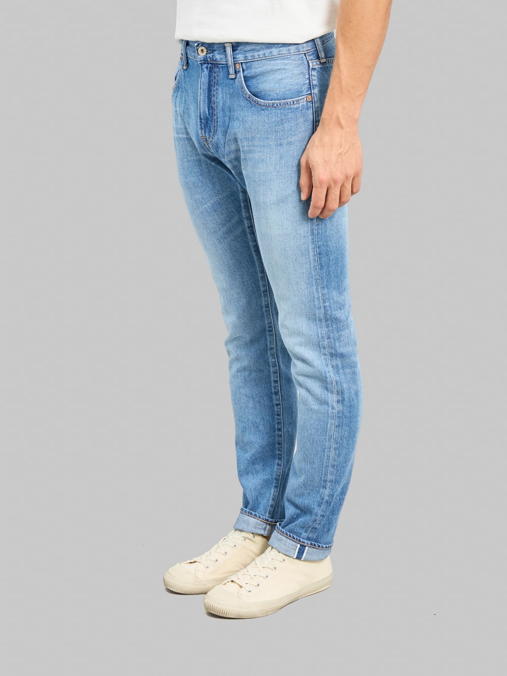 Japan Blue JMJA1200 12oz Slim Straight Jeans Medium Indigo